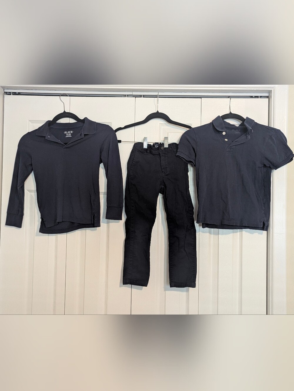 Childrens Place Boys Uniform Lot Size 5 5/6 Navy